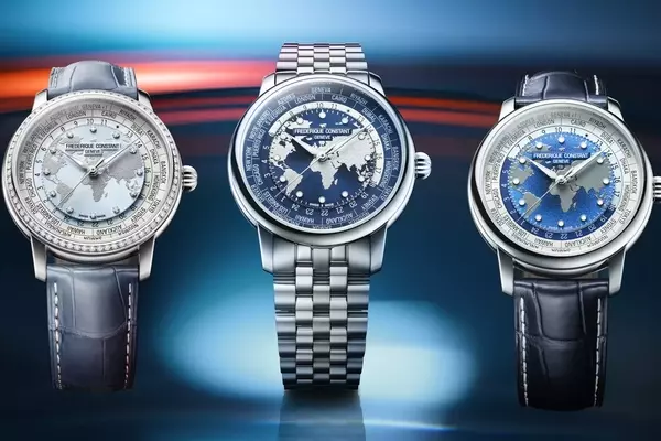 Frederique Constant Elevates Classic Worldtimer Manufacture with Enhanced Features and Refined Design