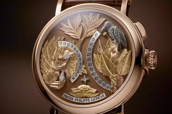 Patek Philippe Reference 5249R-001: The Crow and the Fox Animated Timepiece