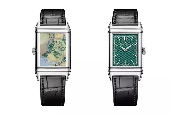 Jaeger-LeCoultre Unveils Hokusai-Inspired Reverso Tribute Enamel Waterfall Series
