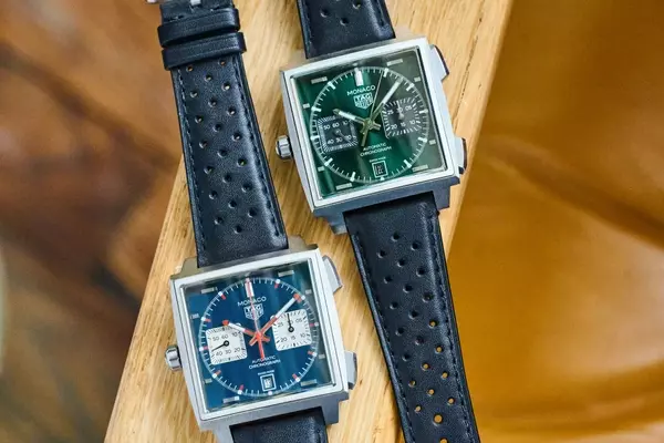 TAG Heuer Enhances Monaco Chronograph with Three New Titanium Models