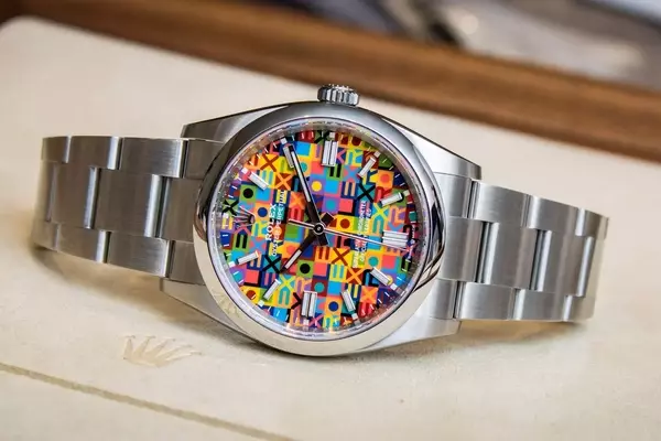 The Dazzling Return of Rolex's Jubilee Dial on the Oyster Perpetual 36