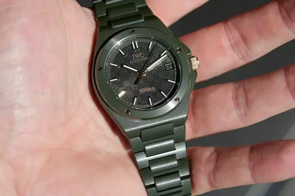 IWC Ingenieur Automatic 42 Dark Olive Green Ceramic Unveiled