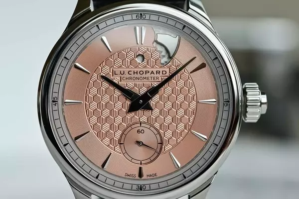 Chopard L.U.C Strike One Titanium with Salmon Dial: A Harmonious Blend of Heritage and Innovation