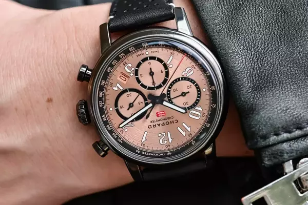 The Chopard Mille Miglia Classic Patina Salmon Dial Chronograph: A Vintage-Inspired Masterpiece