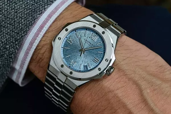 Chopard Alpine Eagle: New Rhone Blue Dial for 36mm and 41mm Models