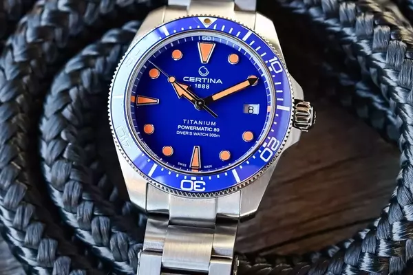 Certina DS Action Diver 38mm Titanium Summer Editions: A Perfect Blend of Durability and Style