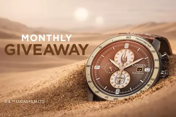 Citizen Announces The Mandalorian Chronograph Watch Giveaway