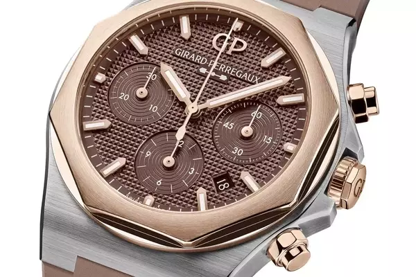Girard-Perregaux Unveils New Laureato Chronograph 42mm Two-Tone Watch