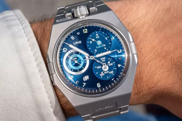 Urwerk UR-10 Spacemeter Blue Final Edition: A Cosmic Timepiece