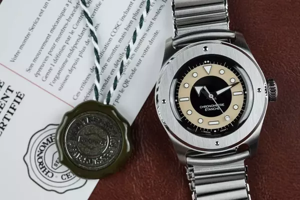 Serica Ref. 7505 Field Chronometer: Compact Design Meets Rugged Durability