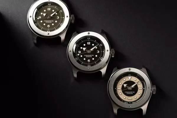 Serica Introduces Downsized 35mm Field Chronometer with Enamel Dials