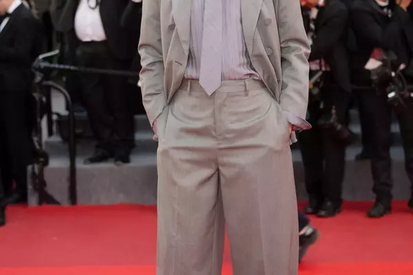 Renate Reinsve Borrows Stellan Skarsgård's Suit, Sparking a New Cannes Trend
