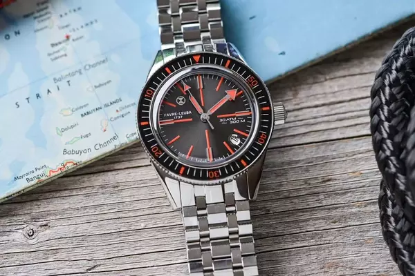 Favre Leuba Unveils the Deep Raider Revival Orange Dive Watch