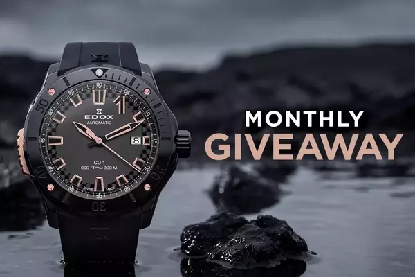 aBlogtoWatch Edox CO-1 Date Automatic Watch Giveaway Winner Announced