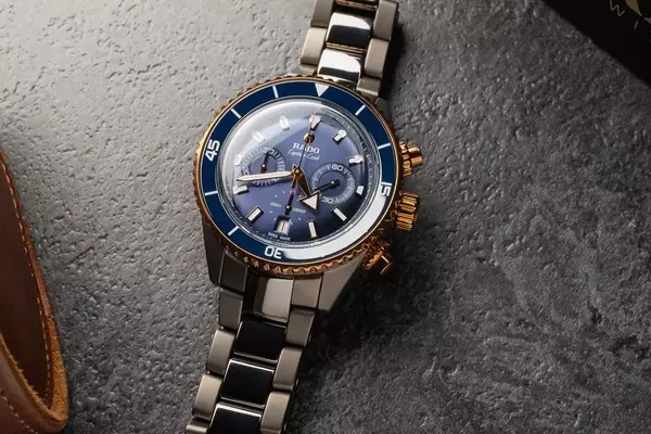 Rado Captain Cook High-Tech Ceramic Chronograph: A Tri-Tone Masterpiece