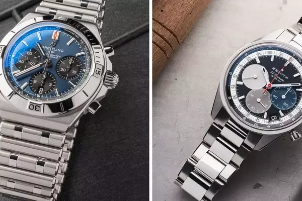 Breitling Chronomat B01 Chronograph 42 Versus Zenith Chronomaster Original: A Classic Timepiece Battle