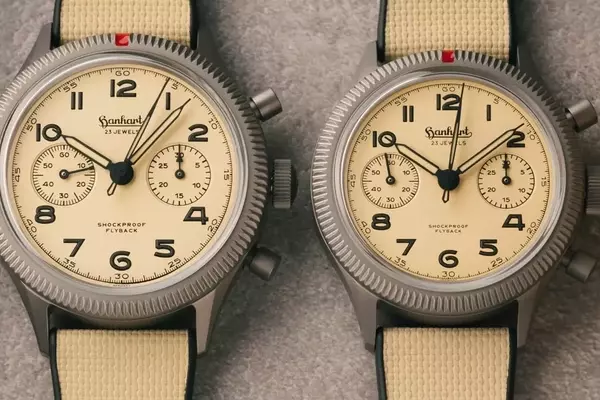 Hanhart Introduces Desert Pilot Chronographs in Titanium: A Modern Twist on a Classic