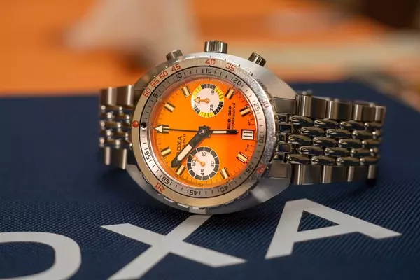 Doxa Revives Classic Dive Chronograph with SUB 200 T-Graph II