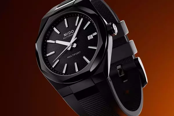Mido's Multifort 8 One Crown Reimagined in All-Black PVD for a Sleeker Look