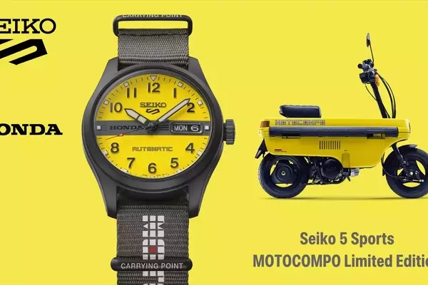 Seiko's Latest Collaboration: A Nod to Honda's Iconic Motocompo