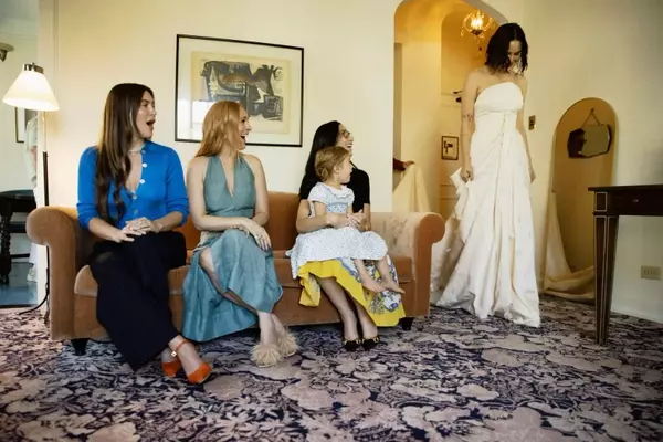 Tallulah Willis's Balenciaga Couture Wedding Dress