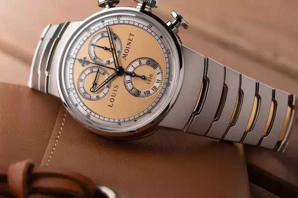 Louis Moinet 1816 Chronograph Champagne: A Homage to Horological History