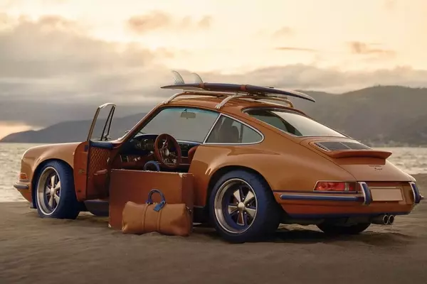 Louis Vuitton's Inaugural Automotive Collaboration with Singer Transforms Iconic Porsche 911s