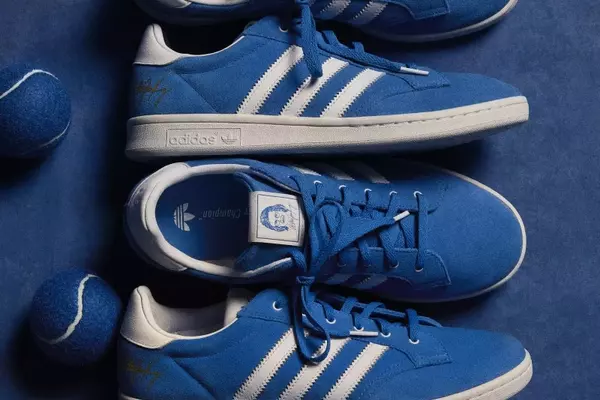 Adidas Revives Billie Jean King's Iconic Blue Suede Tennis Shoes