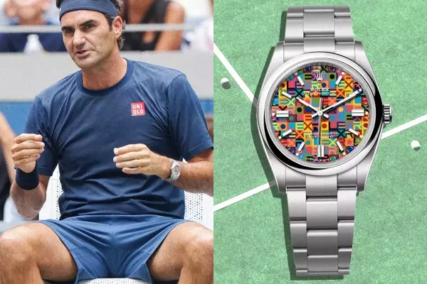 Roger Federer's Unexpected Rolex Choice at Hall of Fame Induction