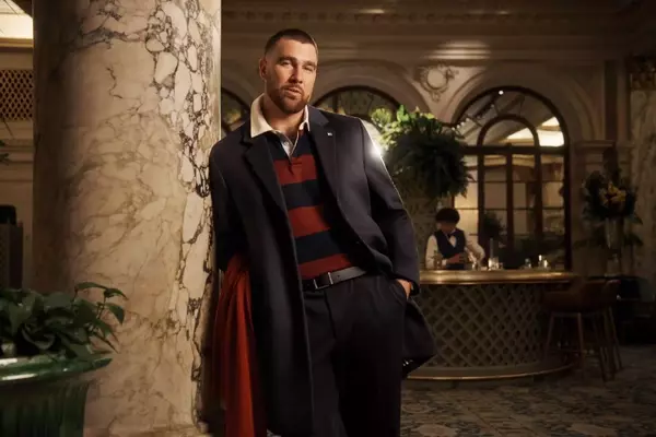 Travis Kelce Discusses His Dynamic Fashion Sense, Partnership with Tommy Hilfiger, and Upcoming Collection