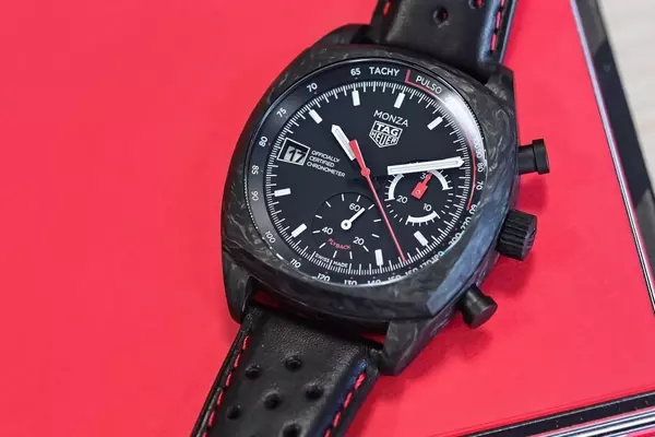 TAG Heuer Unveils New Monza Flyback Chronograph Carbon: A Homage to Racing Heritage