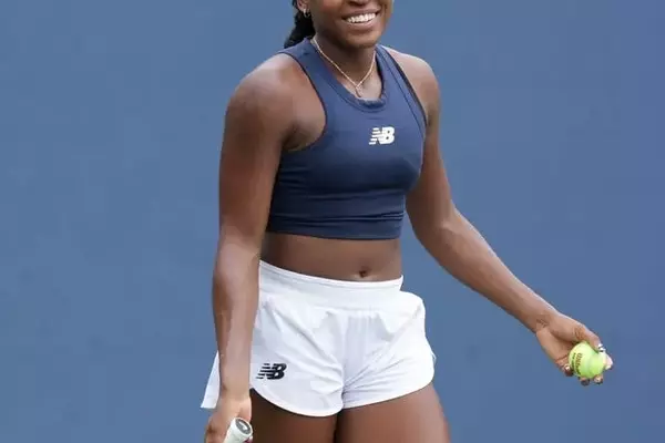 Coco Gauff Unveils Signature 'C' Necklace Ahead of US Open Match