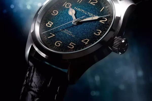 Hamilton Launches New 'Interstellar' Inspired Khaki Field Murph Watch with Striking Blue Dial