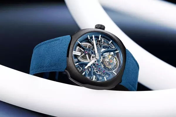 H. Moser & Cie. Unveils New Streamliner Tourbillon Skeleton Ceramic Alpine Limited Edition Watch