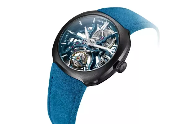 H. Moser & Cie. Unveils Streamliner Tourbillon Skeleton Ceramic Alpine Limited Edition