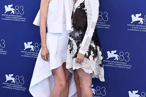 Mara Sisters Dazzle at Venice Film Festival Premiere with Coordinated Style