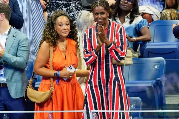 Michelle Obama's Fashionable Statement at Celine Dion's Paris Concert