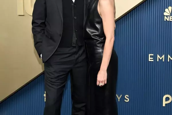Keri Russell and Matthew Rhys's Red Carpet Style at the Emmys