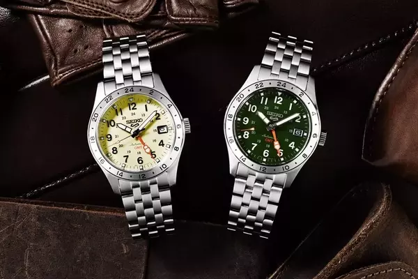 Seiko Introduces New Earth-Toned 5 Sports Field GMT Watches