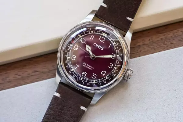 Oris Big Crown x Cervo Volante: A Fusion of Heritage and Sustainability with a Burgundy Dial
