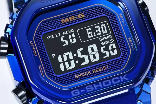 G-Shock Unveils MRG-D5000: Blue Sapphire Innovation in Durability