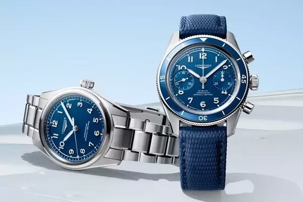 Longines Introduces New Blue Dial Spirit Pilot and Flyback Models