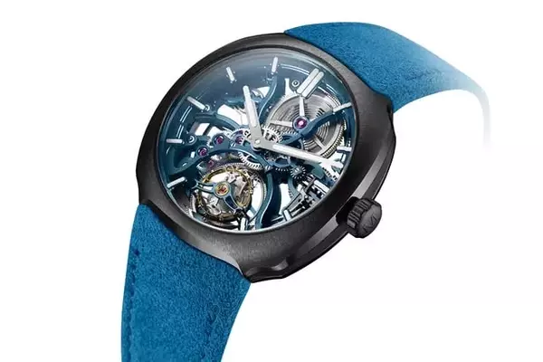 H. Moser & Cie. Unveils Streamliner Tourbillon Skeleton Ceramic Alpine Limited Edition