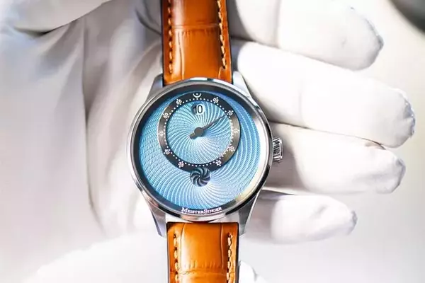 Meistersinger Unveils Artisanal Panthero Jumping Hour Guilloché Edition