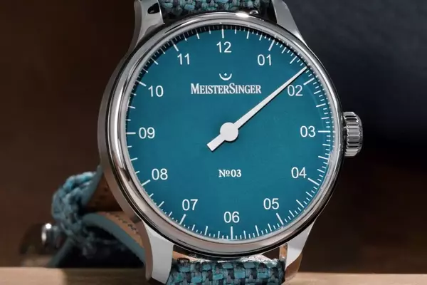 MeisterSinger Introduces Turquoise Dial Special Editions for No03 and Perigraph Models