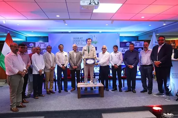 Belgian Consul General Honors Bharat Diamond Bourse at Annual Celebration