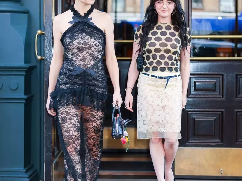 Co-Stars Joey King and Maisie Williams Master Coordinated Promotional Style for 'Practical Magic 2'